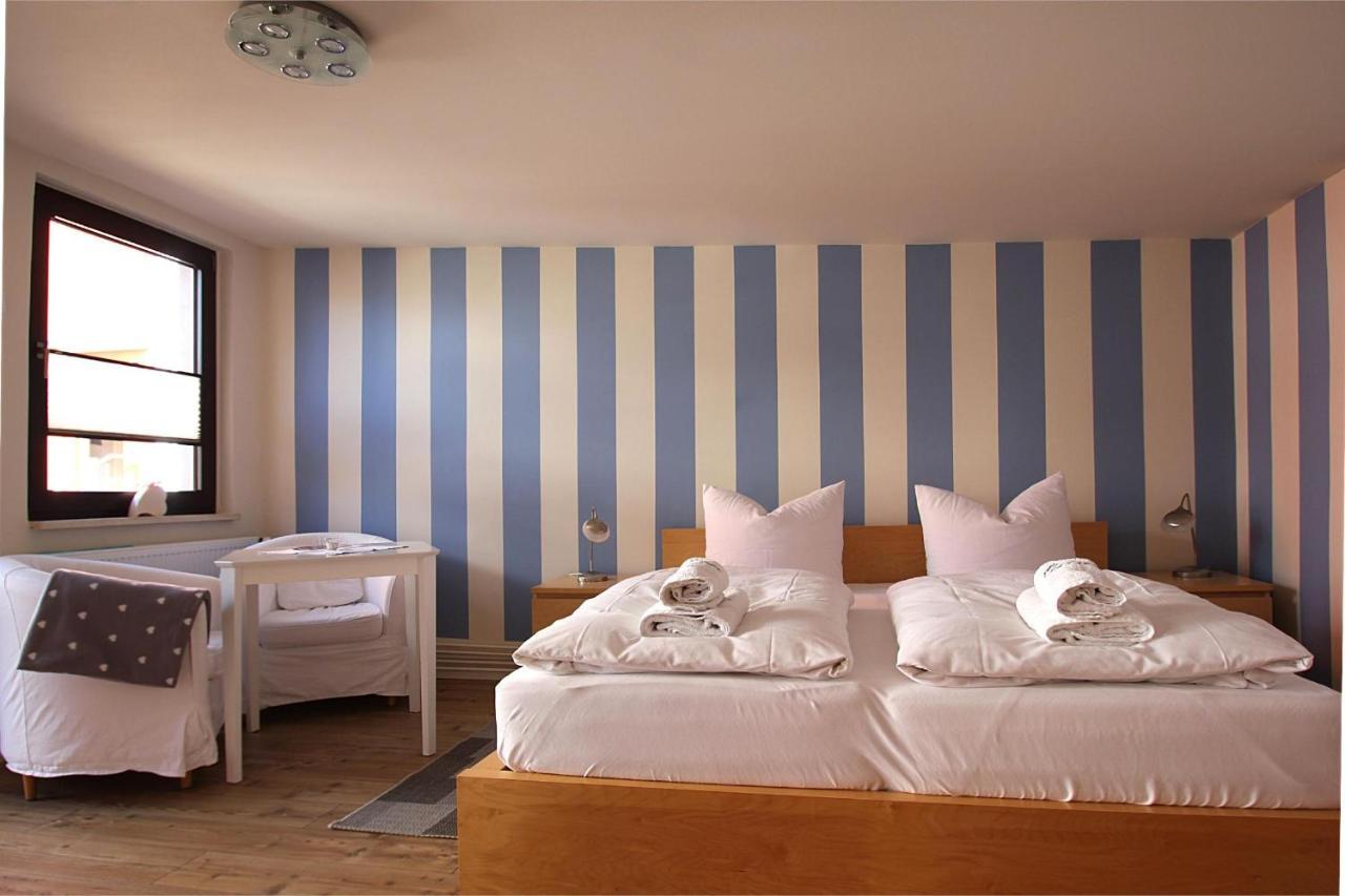 F-1016 Haus Maigloeckchen Doppelzimmer 03 Terrasse, Fruehstueck Goehren  Kültér fotó